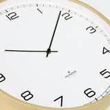 Huygens Wood35 Wall Clock | White