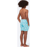 Tom & Teddy Father Son Swimming Trunks | Scuba Blue