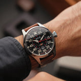 AVI-8 Hawker Hurricane Japanese Clowes Automatic Watch | Leather Strap