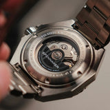 Spinnaker Watch Dumas GMT Automatic | Black Dial with Solid Stainless Steel Band