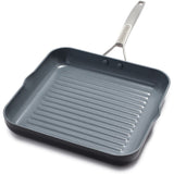 Greenpan Paris Pro Ceramic Nonstick Square Grillpan With Spouts | 11"