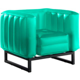 Mojow Eko Yomi Armchair Wood Frame Mattress Translucent with Lighting