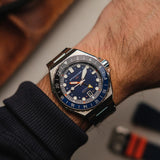 Spinnaker Watch Dumas GMT Automatic | Black Dial with Solid Stainless Steel Band