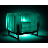 Mojow Eko Yomi Armchair Wood Frame Mattress Translucent with Lighting