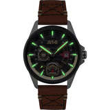 AVI-8 Watch Hawker Harrier Farley Multifunction | Genuine Leather Strap