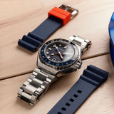 Spinnaker Watch Dumas GMT Automatic | Black Dial with Solid Stainless Steel Band