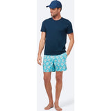 Tom & Teddy Father Son Swimming Trunks | Scuba Blue