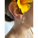 Astor & Orion Crescent Hoops