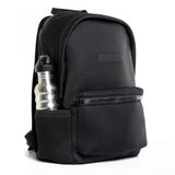 Coastlines Neoprene Small Travel Backpack | Adjustable Straps | Black