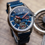 AVI-8 Watch Hawker Harrier Farley Multifunction | Genuine Leather Strap