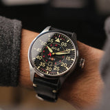 AVI-8 Hawker Hurricane Japanese Clowes Automatic Watch | Leather Strap