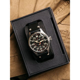 AVI-8 Hawker Hurricane Japanese Clowes Automatic Watch | Leather Strap