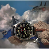 AVI-8 Hawker Hurricane Japanese Clowes Automatic Watch | Leather Strap