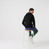 Lacoste Men's Sport Hooded Fleec Sweatshirt | Black