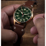 AVI-8 Hawker Hurricane Japanese Clowes Automatic Watch | Leather Strap