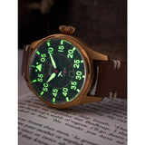 AVI-8 Hawker Hurricane Japanese Clowes Automatic Watch | Leather Strap
