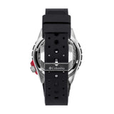 Columbia Pacific Outlander Black 3-Hand Date Men's Lifestyle Analog Watch | Black Silicone