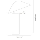 Seed Design Damo Table Simple Lamp | Champagne Gold