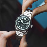 Spinnaker Cahill Japan Automatic 3 Hands Watch | Stainless Steel