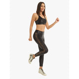 Koral Dynamic Duo High Rise Infty Legging | Black/Brown Leopard