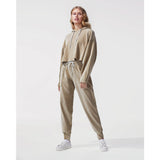 MichiHygge Crop Hoodie | Camel