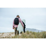 Coastlines Neoprene Small Travel Backpack | Adjustable Straps | Black