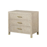 Sonder Living Raffles Nightstand | 3 Drawer