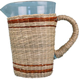 Seagrass Pitcher | White & Sepia Collection