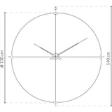 Nomon Delmori G Clock | Walnut