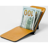 Moore & Giles Reclaimed Spring ID Wallet | Heirloom Black