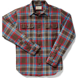 Filson Scout Shirt | Brown/Blue/Cream Plaid 20002860 XS