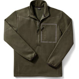 Filson Shuksan 1/2 Zip Fleece Jacket | Tar Medium 1st Standard 20003001Tar