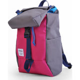 Hellolulu Kid's Mini Sutton Drawstring Backpack | Pink/Dark Grey HLL-20007-PNK