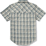 Filson Twin Lakes Short Sleeve Sport Shirt | Blue/White Moss Plaid 20008230 L