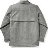 Filson Lined Wool Cape Coat | Gray Black Twill- 20027479GrayBlkTw--M