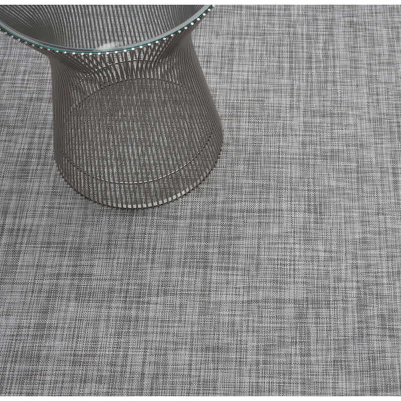 Chilewich LTX 23x36 Mini Basketweave Floor Mat | Gravel - 200449-010