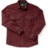 Filson Northwest Wool Shirt | Red/Black Houndstooth