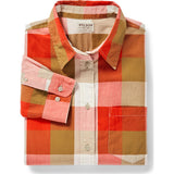 Filson 100% Cotton Poplin Women's Hyland Shirt with Spread Collar