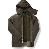 Filson Men's Cover Cloth Mile Marker Coat - Otter Green
