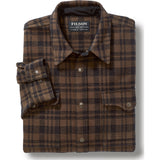 Filson Beartooth Jac Shirt | Dark Brown/Charcoal- 20067693DkBrnChar--S