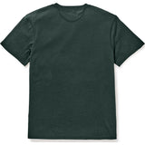 Filson 210G Merino Short Sleeve Crew | Dark Olive- 20067699--S