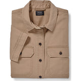 Filson 100% Cotton Women’s Colville Twill Shirt - Dark Tan