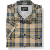 Filson Men's Twin Lakes Short Sleeve Sport Plaid Shirt for Warm Weathe