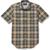 Filson Men's Twin Lakes Short Sleeve Sport Plaid Shirt for Warm Weathe