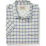 Filson Men's Twin Lakes Short Sleeve Sport Plaid Shirt for Warm Weathe