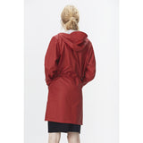 Rains Women's W Coat | Scarlet