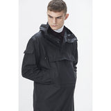 RAINS Waterproof Camp Anorak Jacket | Black 1242