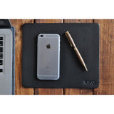 Kiko Leather Mousepad | Black 201blk
