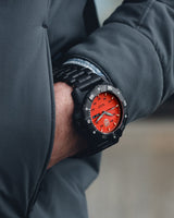 Luminox Master Carbon Seal Automatic Limited Edition Watch XS.3869 | Black/Orange