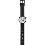 Projects Watches Diagram 17 White Watch | Black Silicone 7217W-BS